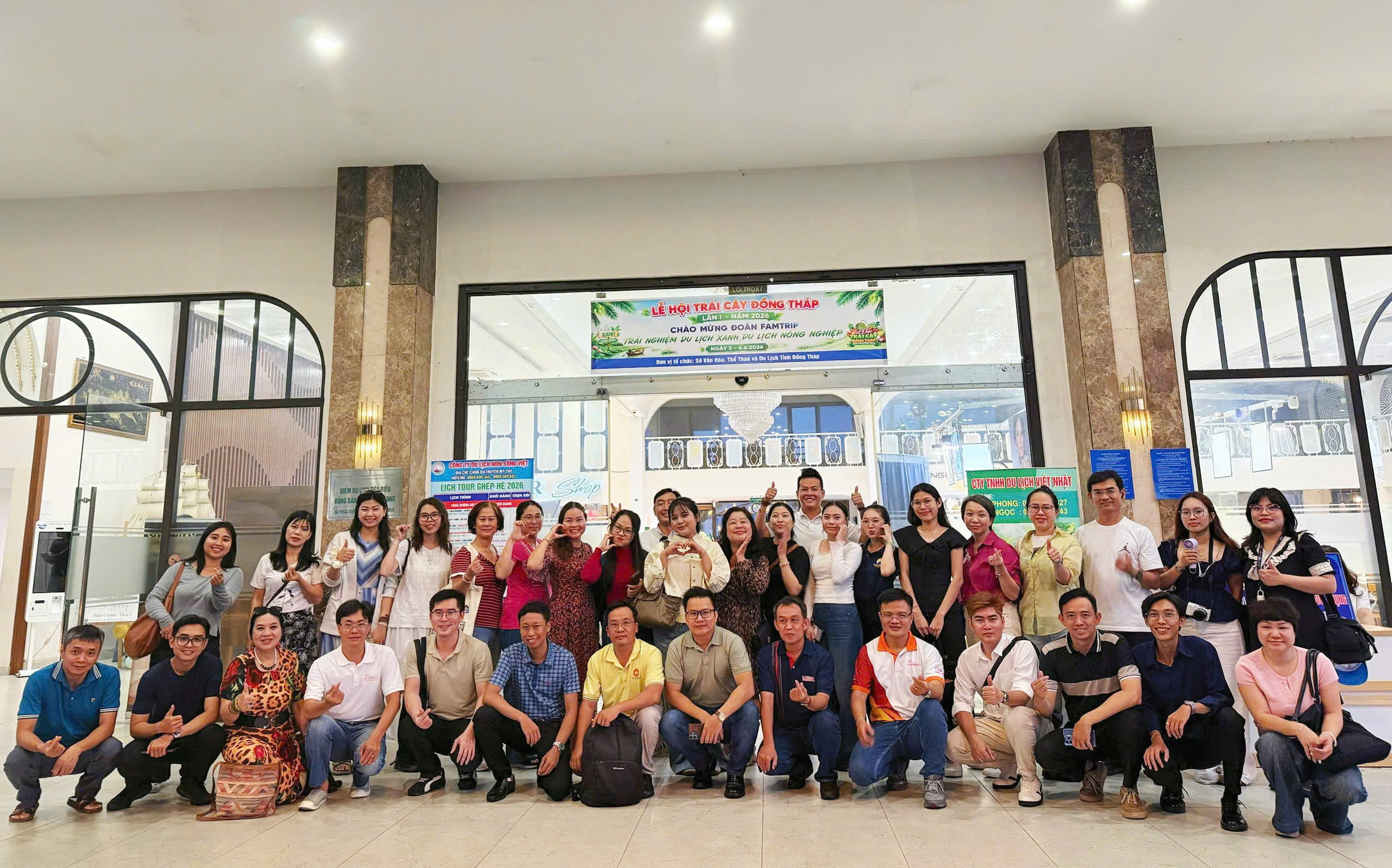 Đồng Tháp gia tăng trải nghiệm Famtrip, kết nối hợp tác